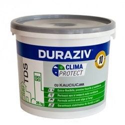 Duraziv Clima Protect 25kg cu Kauciuc - alba